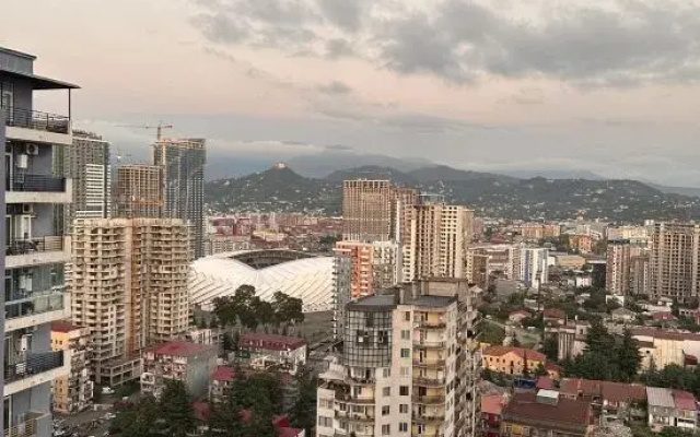 Apart on 26  floor in "Real Palace" Pirosmani 18 D - Hotel in باطومي - Photo 5