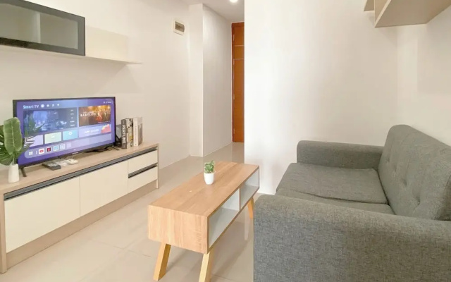 Simple Look 1Br At Apartment Vittoria Residence