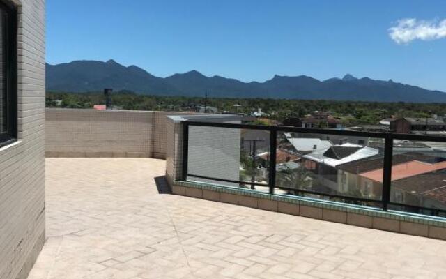 Lindo apartamento com vista para o mar