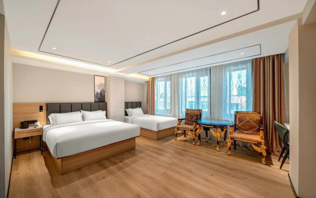GreenTree Inn Harbin City Central Avenue Hotel – Guest Rooms – Harbin