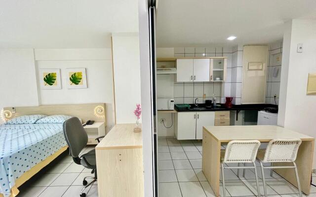 Paradise 204 Praia Flat - NBI - Vista x Mar Ponta Negra