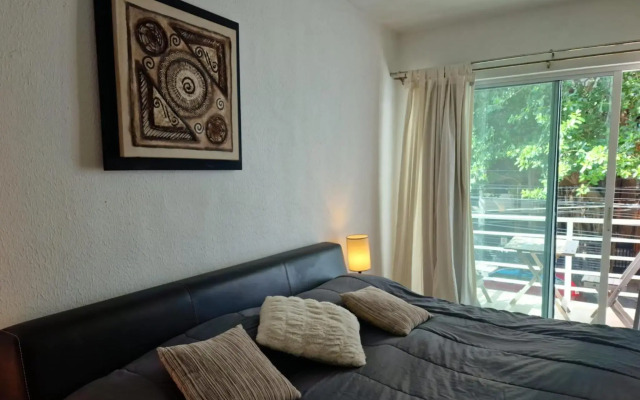 Poolside tranquil apartment in Playa del Carmen