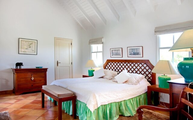 Villa with 3 Bedrooms in St Barthelemy, with Wonderful Sea View, Private Pool, Furnished Garden - 800 M From the Beach