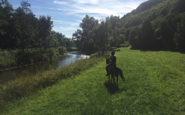 Vintage Holiday Home in Bad Pyrmont with Private Terrace