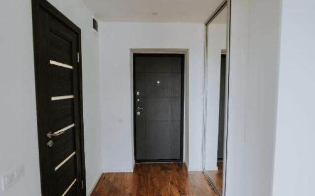 Ventspils studio apartment with lovely balcony