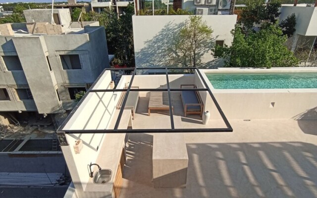 Wonderful studio Rooftop pool