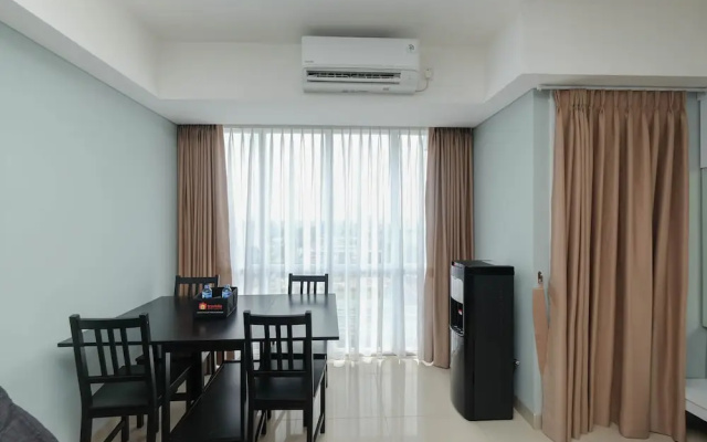 Spacious Combine Unit 1Br with Extra Room Apartment at H Residence – Guest Rooms – Jakarta
