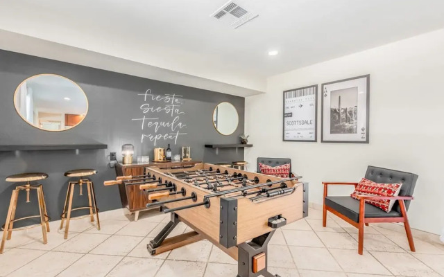 Desert Diamond Oasis Private Pool Bar Games