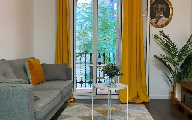 Cosy Urban Oasis 1BD in Poble Sec By Myrentalhost
