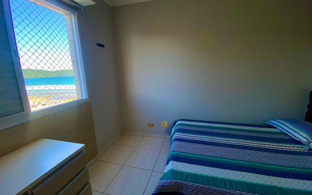 B082- Luxo à Beira-Mar | 3 Suítes c/ Vista | Wi-Fi