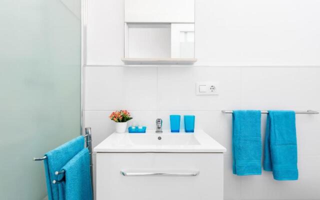 536B Cozy 1 bedroom, pool, terrace, sun lounger