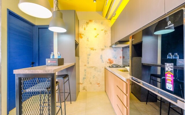 Modern Industrial Style 2BR Pakubuwono Terrace Apartment