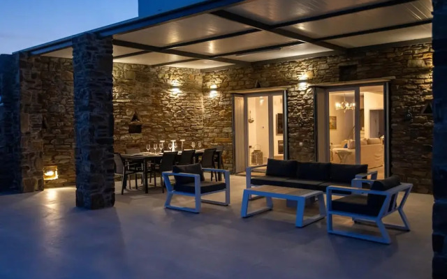 Aegean Whispers Sea Front Villa in Tinos