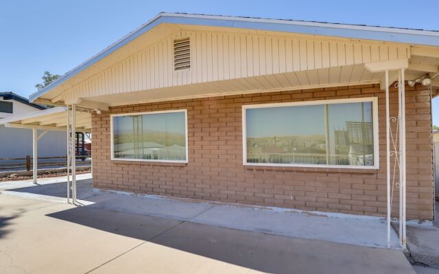 Riverfront Bullhead City Home w/ Mountain Views!