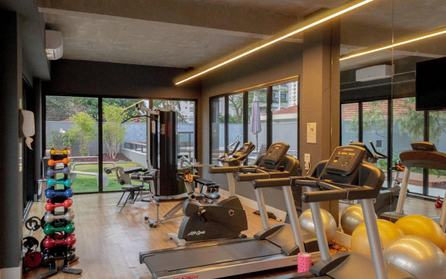 BHomy Vila Olímpia Charmoso e com varanda AL36