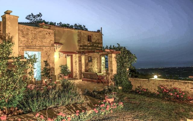 House With 2 Bedrooms in Rethymno, With Wonderful sea View, Private Po