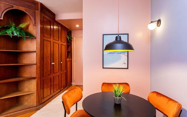 Quarto&Sala a 550m da Praia de Ipanema | PFA58/804