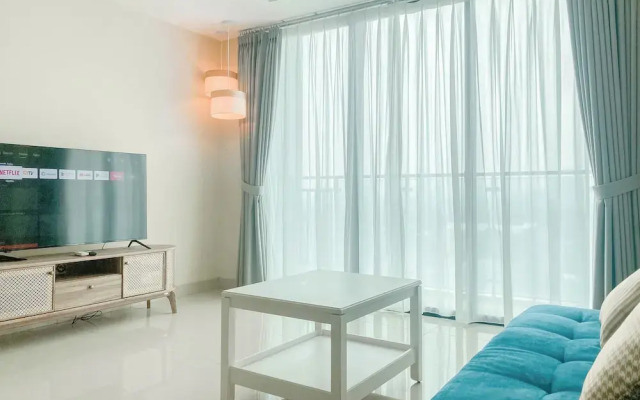 Spacious and Combined 1BR Apartment at Nine Residence