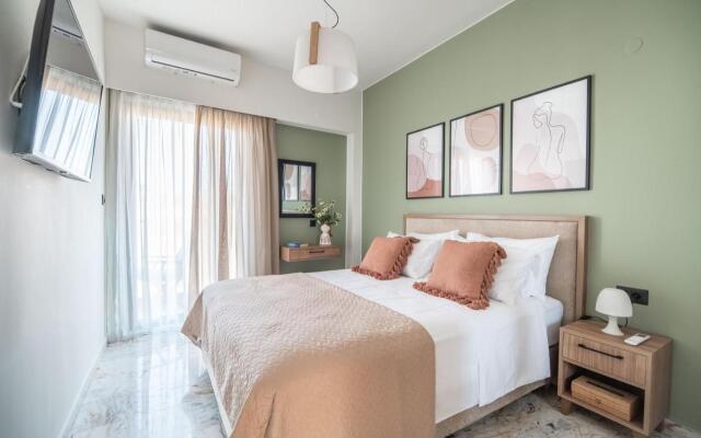Cretan Sea View Apt 10mins to beach, old town, city