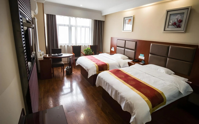 GreenTree Inn Jiangsu Huai An Hexia Acient Town Zhou Enlai Memorial Hall Express Hotel – Guest Rooms – Huaian
