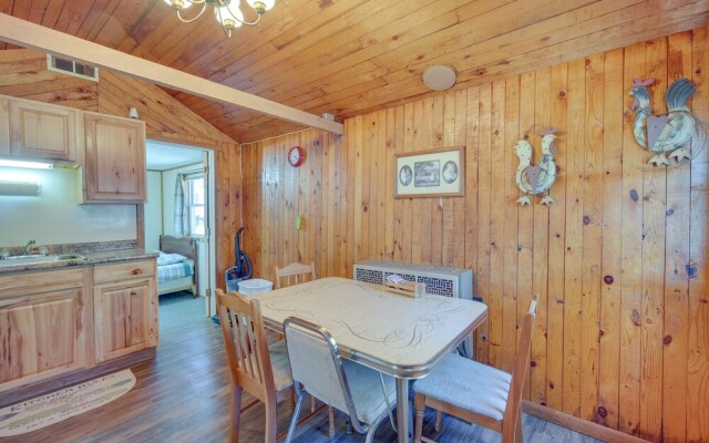 Rustic Cabin w/ Fire Pit, Steps to Sand Lake!