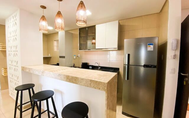 Belíssimo apartamento no Porto das Dunas