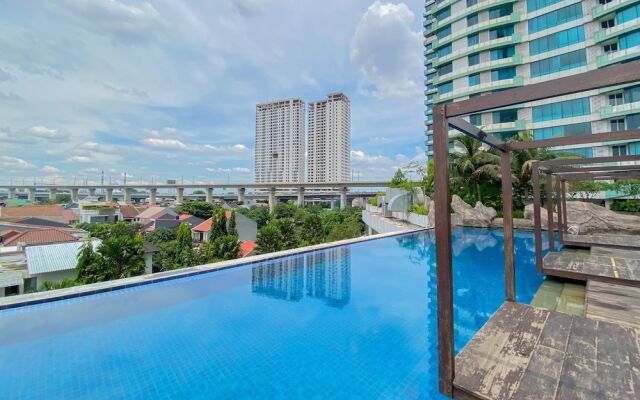 Cozy 1Br Without Living Room Grand Kamala Lagoon Apartment