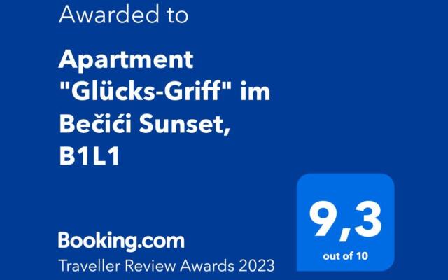 Apartment "Glücks-Griff" im Bečići Sunset, B1L1