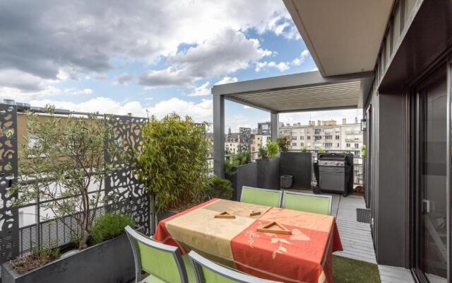 ILLANKA - Appartement 3 chambres avec parking et terrasse proche gare