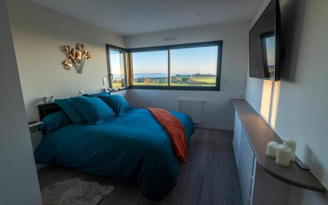 Villa vue mer avec spa -Pointe Finistère
