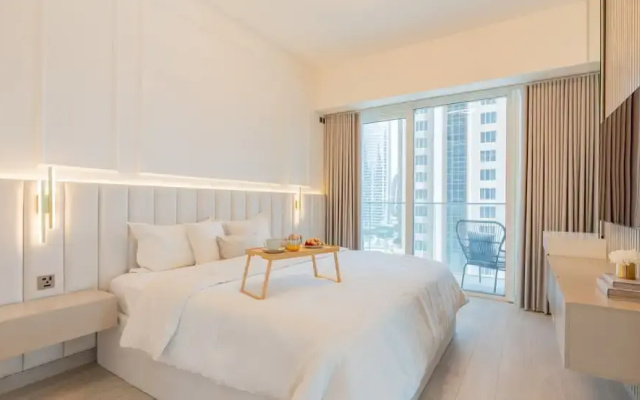 Stylish 1BR at Me Do Re | Panoramic View + Parking - Apartment in ดูไบ - Photo 4