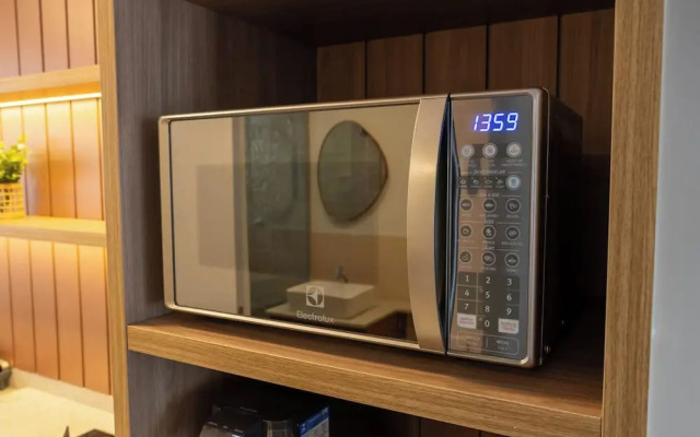 Apto com Wi-fi Frente mar - Conforto e Praticidade