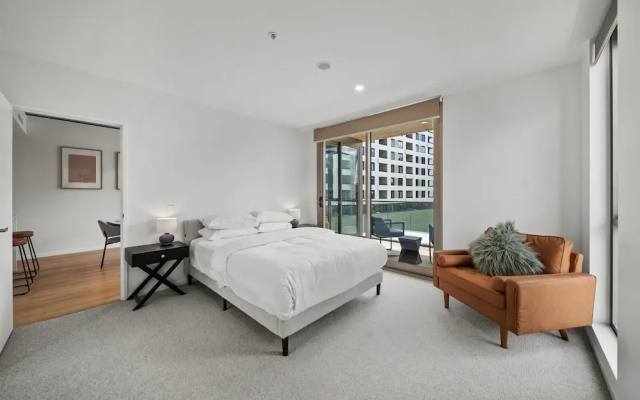 Bright 2-bed Apartment With Gym, BBQ & Pool Access