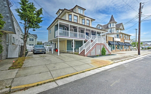 Seaside Wildwood Haven: Walk to Boardwalk/beach!