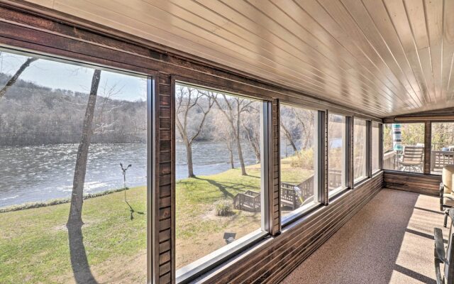 White River Fishing Escape w/ Deck & Patio!