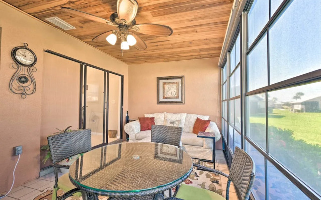 Grill, Lanai & Pool Access: Charming Sebring Villa