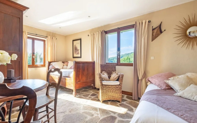 Stone House With Pool and Garden