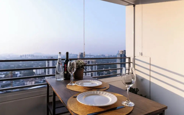 Apt vista incrivel piscina e academia