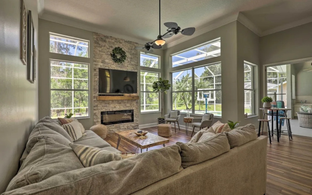 Upscale Palm Coast Home w/ Pool: 7 Mi to Beaches!
