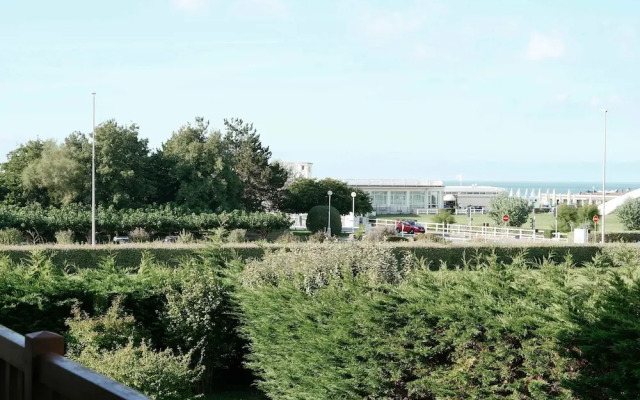 Deauville Plage - Balcon Vue Mer Ville Pied