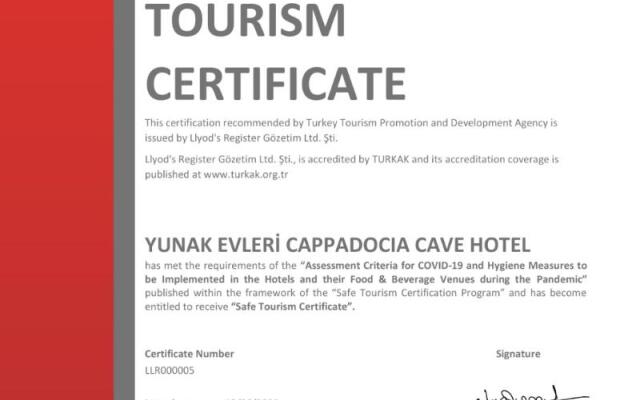 Yunak Evleri Cave Hotel Cappadocia