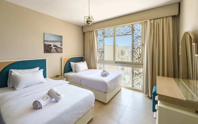 Xuru Stays I Modish & Magnific 2bdr @ Mangroovy Pool & Beach Access