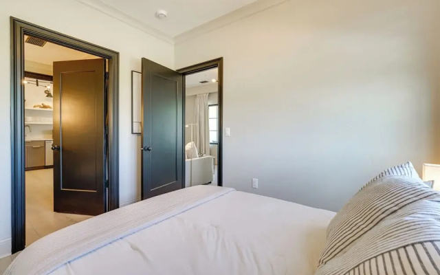 Modern Ludington Apartment Across From the Lake!