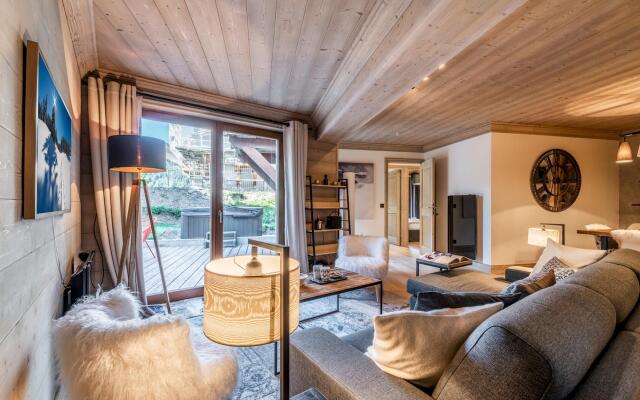 PADOUK - Apartment with hot tub in Courchevel Moriond
