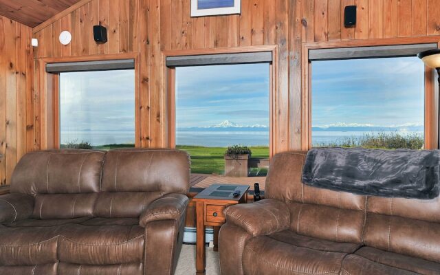 Kenai Vacation Rental w/ Volcano Views & Decks!