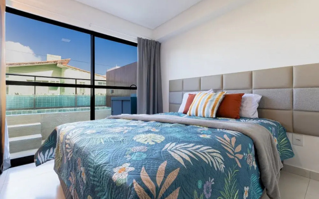 Makani Beach #07 - Flat com Piscina by Carpediem