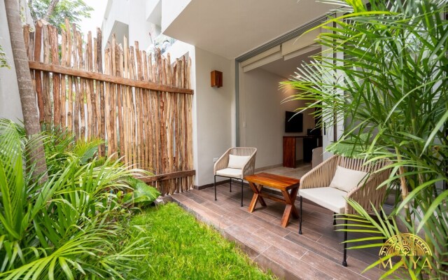 NHOA 108C Lux 1BR Condo Plunge Pool in Aldea Zama