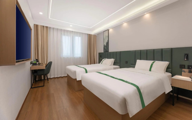 GreenTree Inn Suzhou Railway Station Huqiu Express Hotel – Guest Rooms – Suzhou