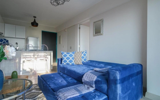 Stylish apt Amazing Ocean View - Gym Karaoke Pool