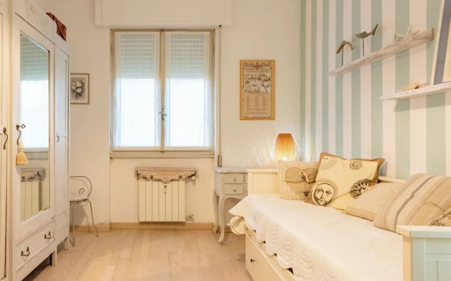 Stylish flat balcony near Rapallo Castle